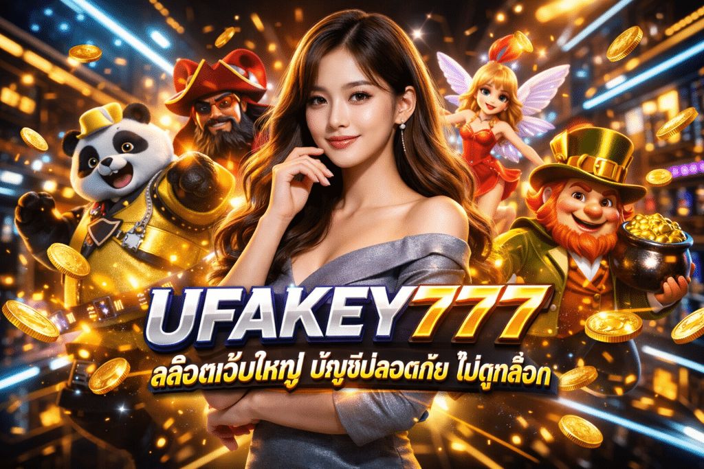 UFAKEY777 สล็อตเว็บใหญ่ บัญชีปลอดภัย ไม่ถูกล็อค