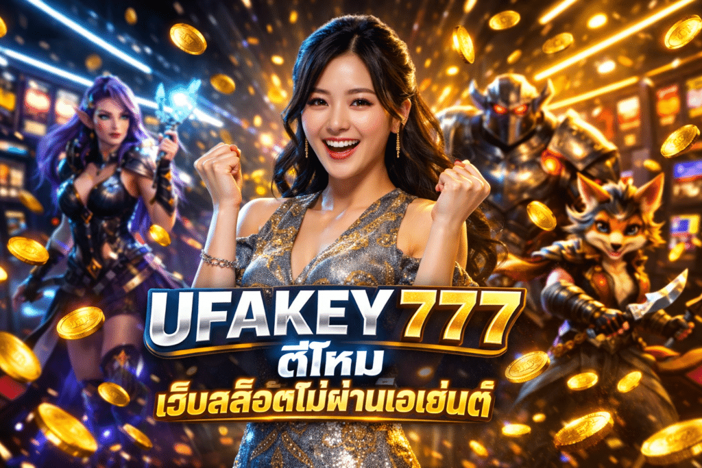 UFAKEY777 ดีไหม เว็บสล็อตไม่ผ่านเอเย่นต์
